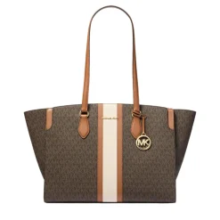 MICHAEL Michael Kors Becca Lg Ew Tote Brn/Acorn Shopper