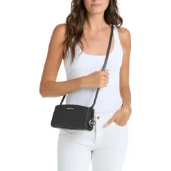 MICHAEL Michael Kors Becca Sm Ew Xbody Black Crossbody Bag