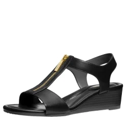 MICHAEL Michael Kors Berkley Wedge Sandal Black Sandalen