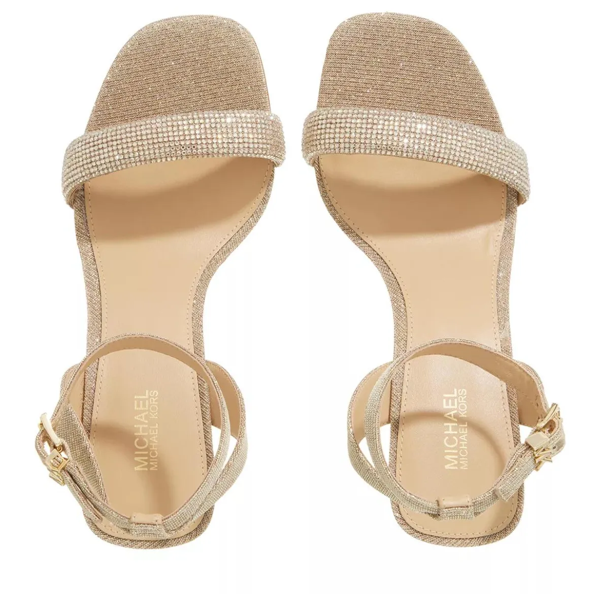 MICHAEL Michael Kors Carrie Sandal Pale Gold Sandalen