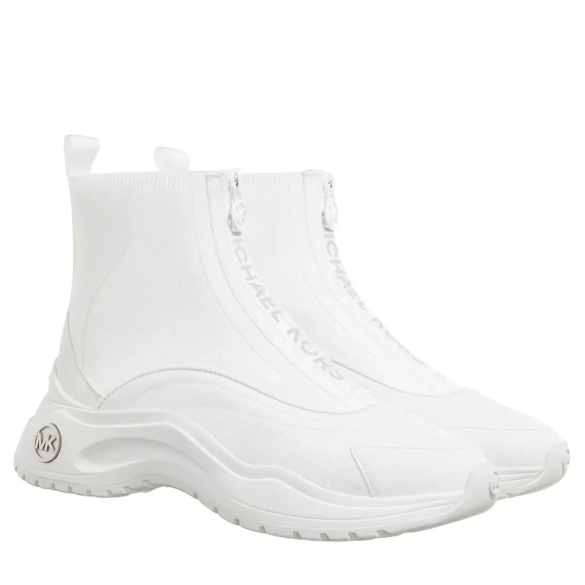 MICHAEL Michael Kors Dara Zip Bootie Optic White High-Top-Sneaker