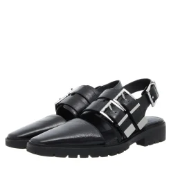 MICHAEL Michael Kors Darrington Sling Loafer Black Sandalen