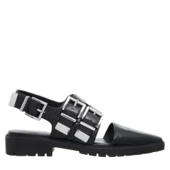 MICHAEL Michael Kors Darrington Sling Loafer Black Sandalen