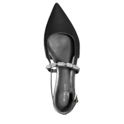 MICHAEL Michael Kors Dina Flex Sling Flat Black Ballerinas