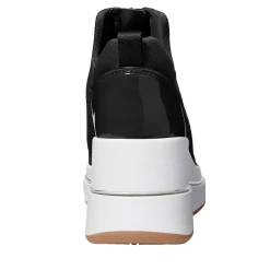 MICHAEL Michael Kors Emmy Wedge Zip Slip On Black Low-Top-Sneaker