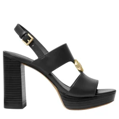 MICHAEL Michael Kors Erin Platform Sandal Black Plateausandalen