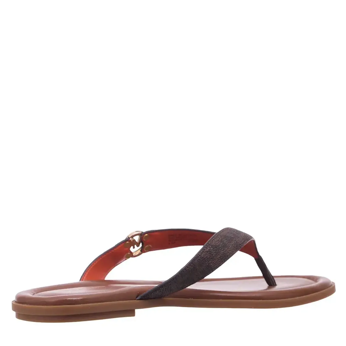 MICHAEL Michael Kors Erin Thong Sandal Brown Flip Flops