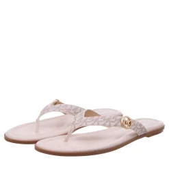 MICHAEL Michael Kors Erin Thong Sandal Vanilla Flip Flops