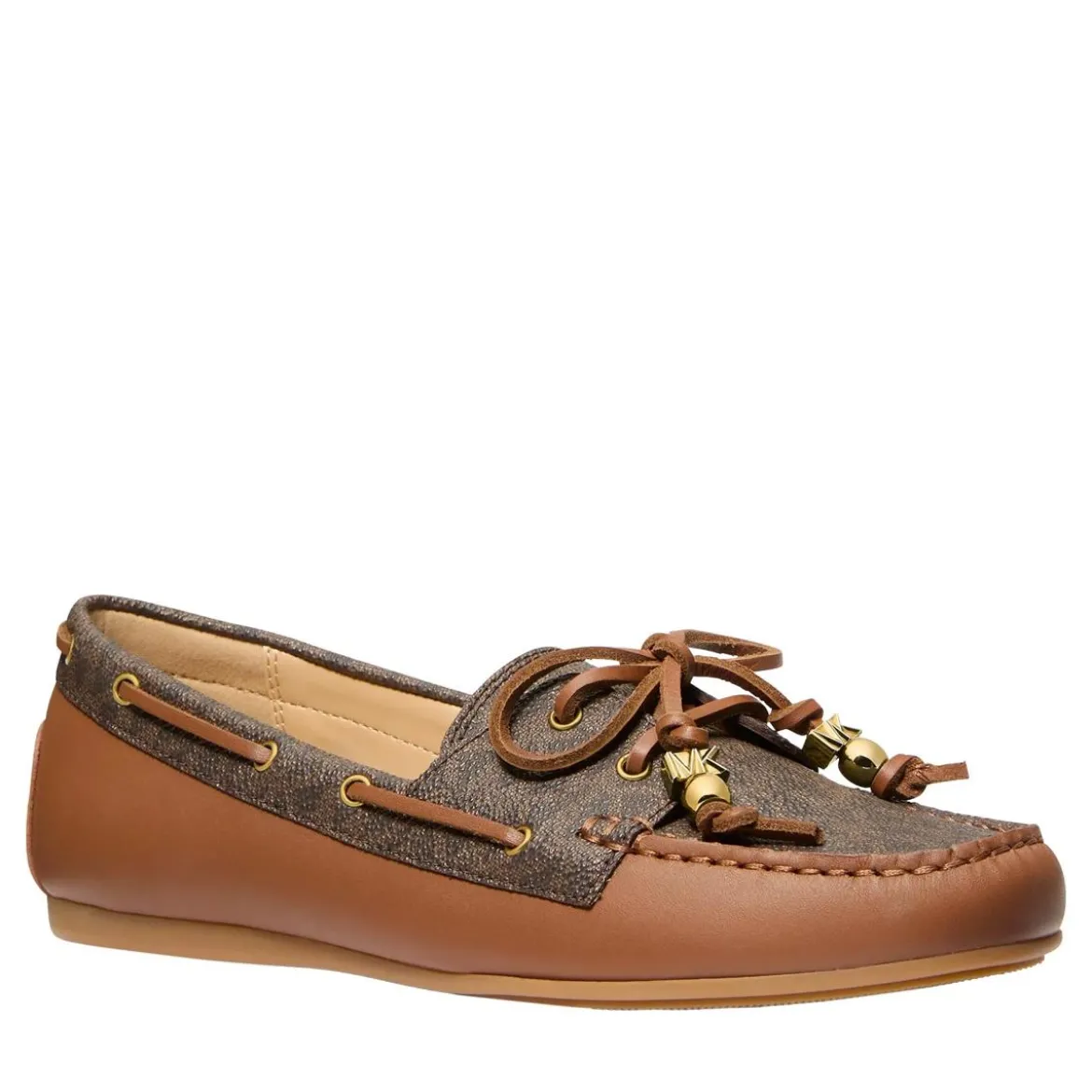 MICHAEL Michael Kors Fallon Moc Brown Loafer