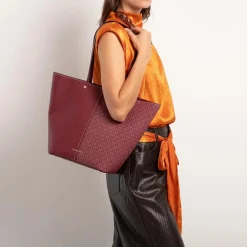 MICHAEL Michael Kors Flora Lg Tz Tote Mulberry Shopper