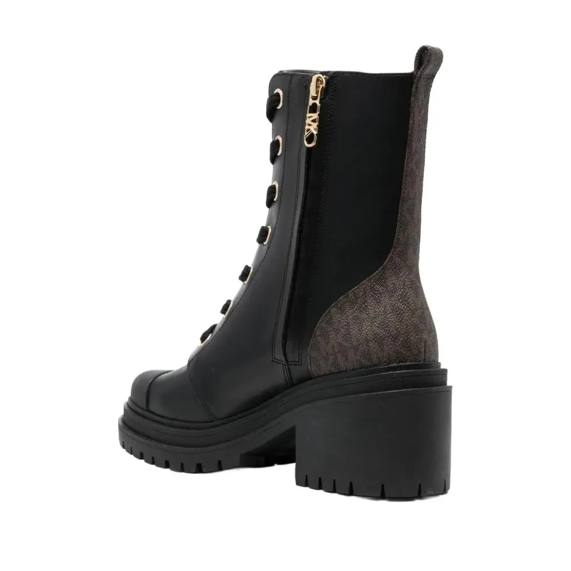 MICHAEL Michael Kors Hanley Bootie Black Brown Stiefel