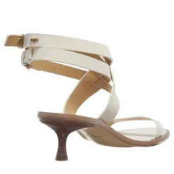MICHAEL Michael Kors Irene Kitten Sandal Lt Cream Sandaletten mit Absatz
