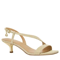 MICHAEL Michael Kors Jaida Kitten Sandal Pale Gold Sandaletten mit Absatz