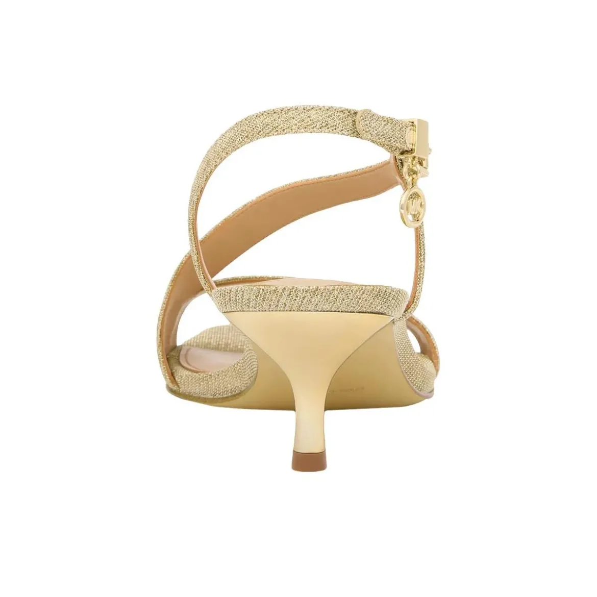 MICHAEL Michael Kors Jaida Kitten Sandal Pale Gold Sandaletten mit Absatz
