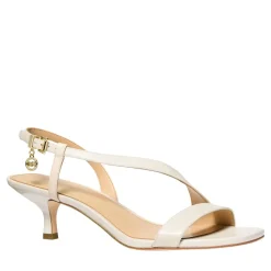 MICHAEL Michael Kors Jaida Kitten Sandal Lt Cream Sandaletten mit Absatz