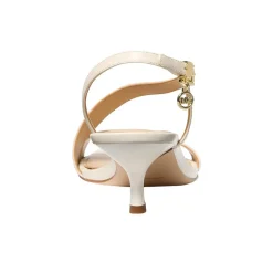 MICHAEL Michael Kors Jaida Kitten Sandal Lt Cream Sandaletten mit Absatz