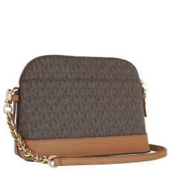 MICHAEL Michael Kors Jet Set Charm Large Dome Crossbody Brown Acorn Crossbody Bag
