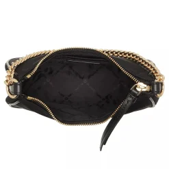 MICHAEL Michael Kors Jet Set Charm Small Chain Pouchette Black Pochette