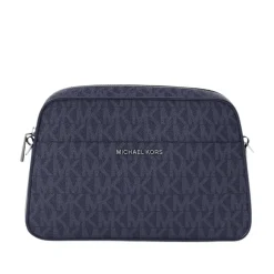 MICHAEL Michael Kors Jet Set Sm Camera Xbody Dress Blues Crossbody Bag