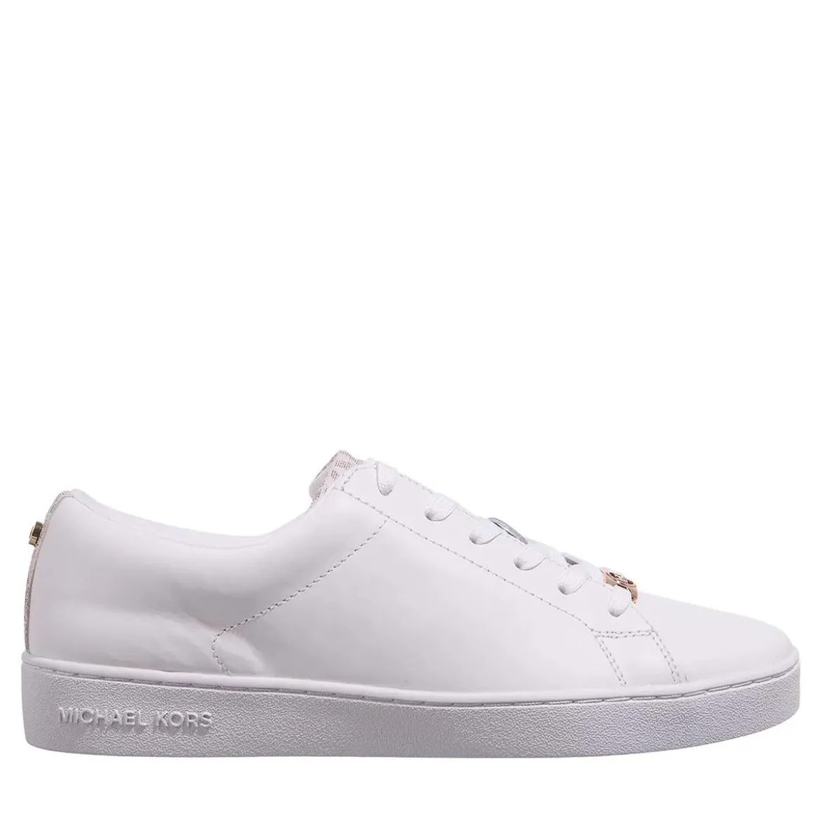 MICHAEL Michael Kors Keaton Lace Up Vanilla Low-Top-Sneaker