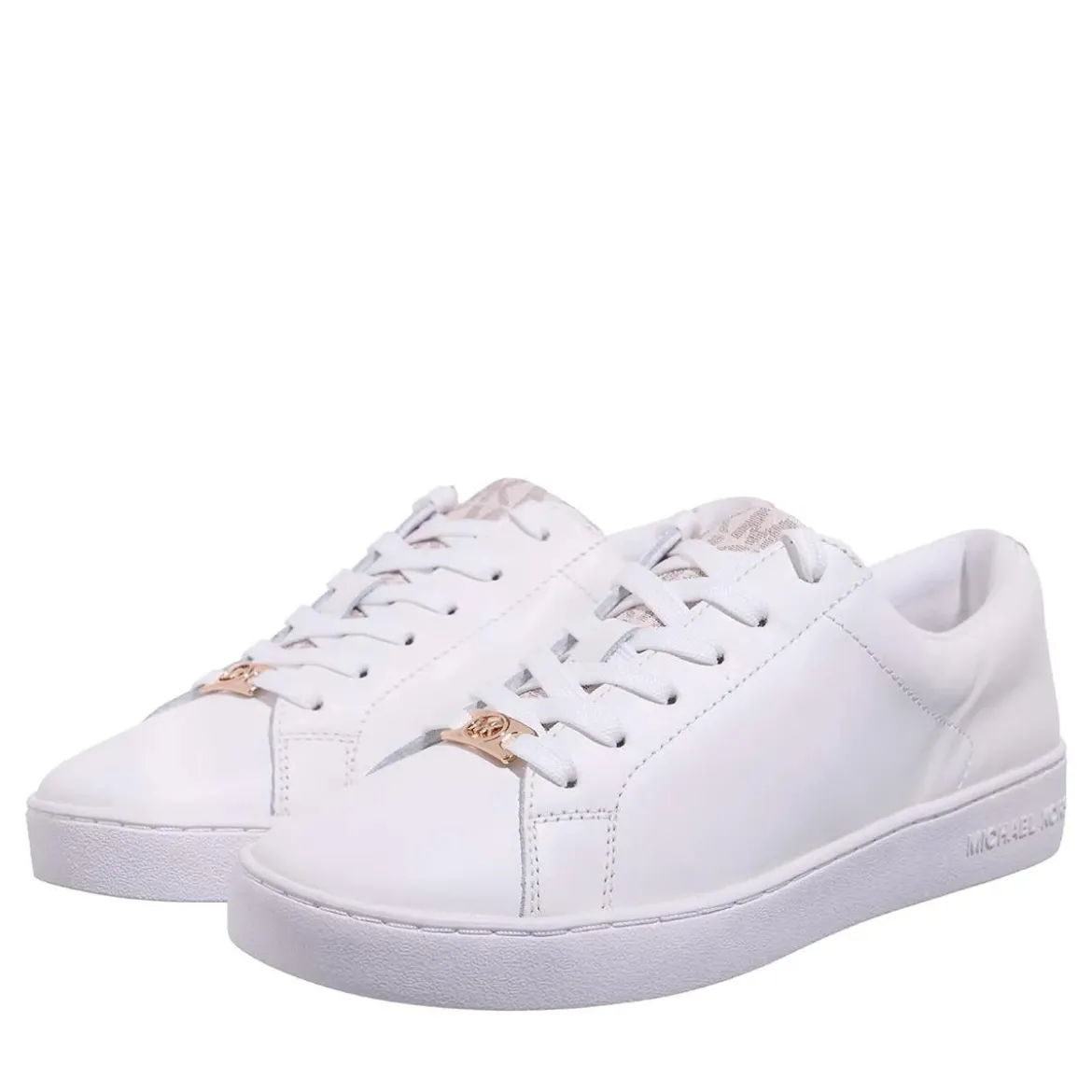MICHAEL Michael Kors Keaton Lace Up Vanilla Low-Top-Sneaker