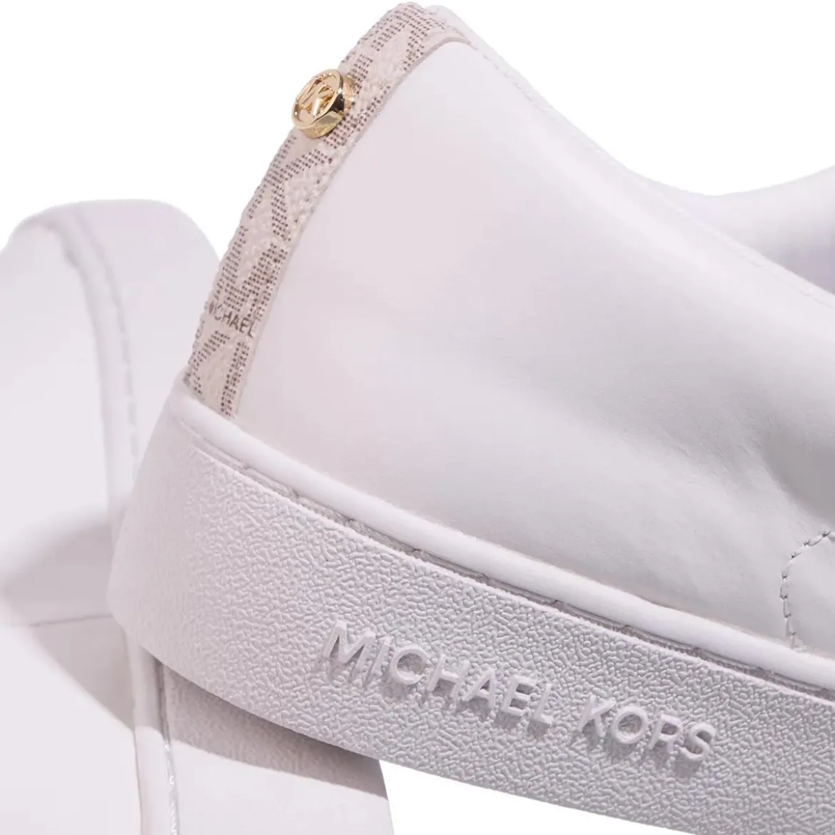 MICHAEL Michael Kors Keaton Lace Up Vanilla Low-Top-Sneaker