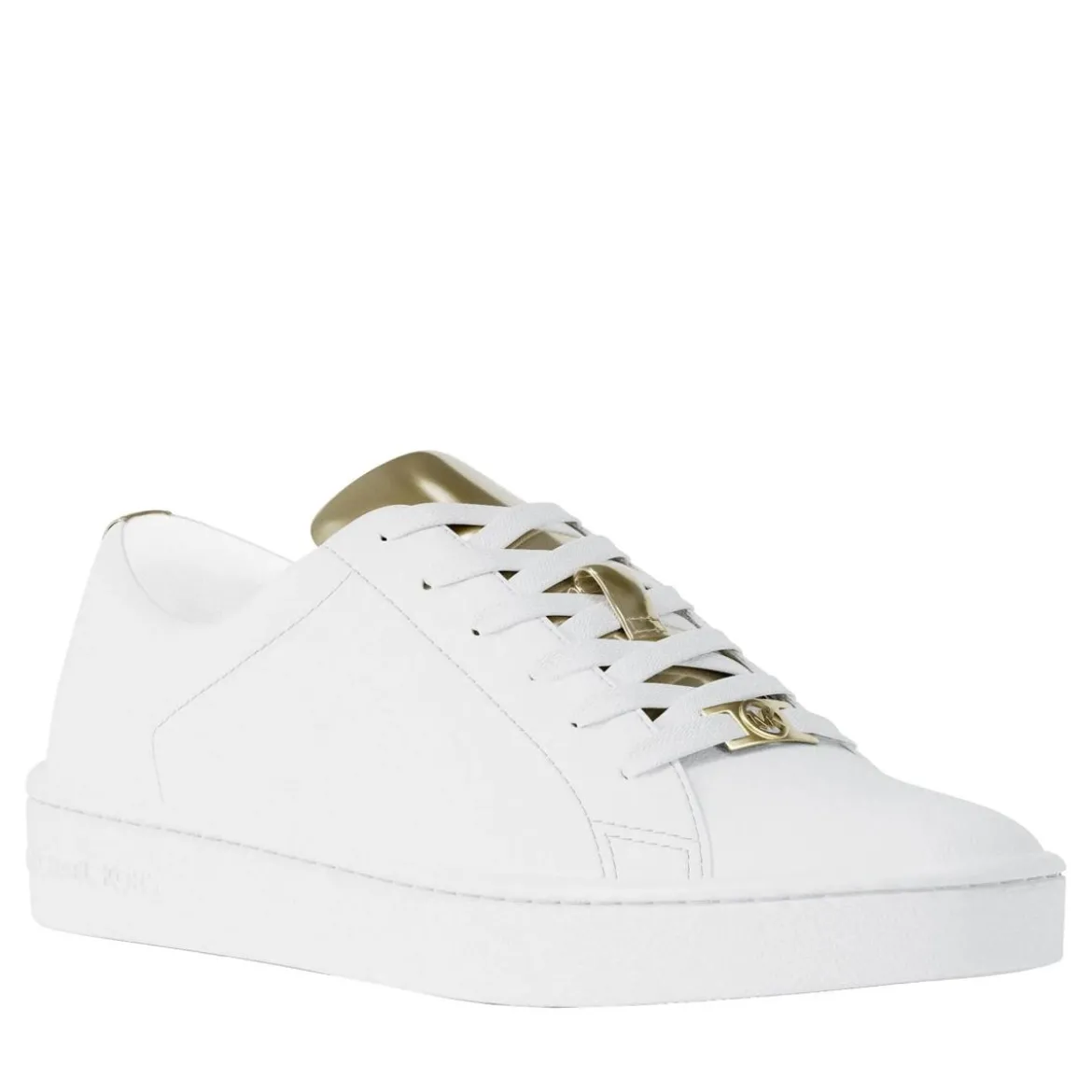 MICHAEL Michael Kors Keaton Lace Up Pale Gold Schnürschuhe