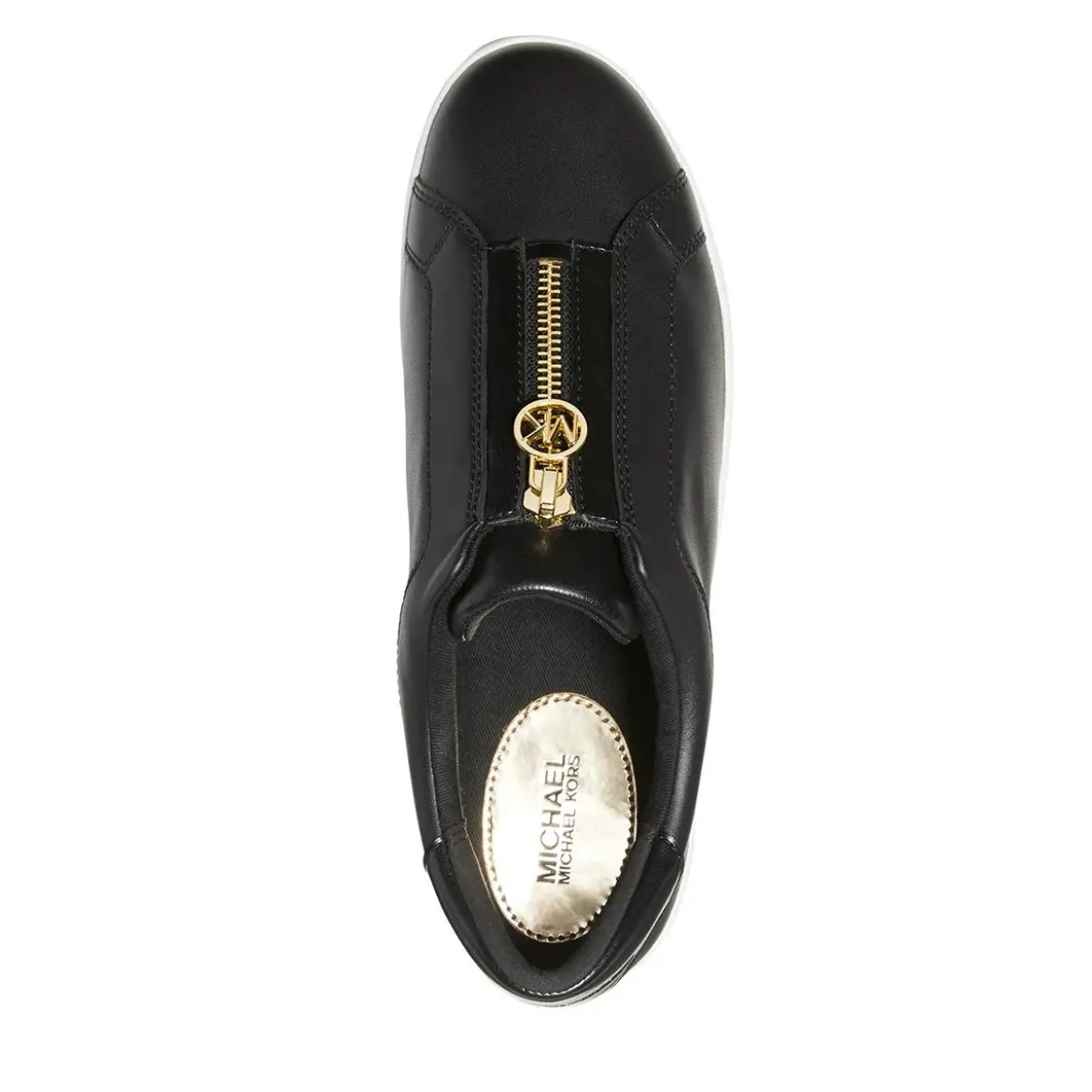 MICHAEL Michael Kors Keaton Zip Slip On Black Low-Top-Sneaker