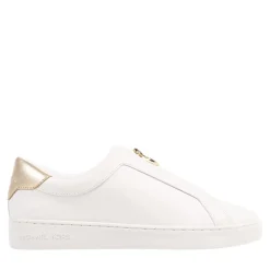 MICHAEL Michael Kors Keaton Zip Slip On Pale Gold Low-Top-Sneaker
