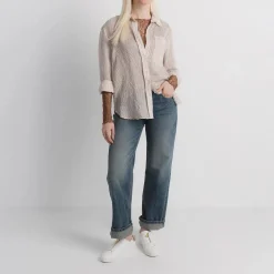 MICHAEL Michael Kors Keaton Zip Slip On Pale Gold Low-Top-Sneaker