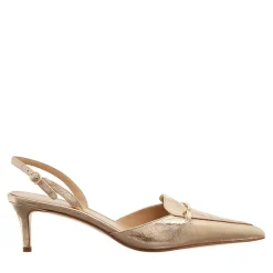 MICHAEL Michael Kors Lena Sling Pump Pale Gold Pumps
