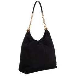 MICHAEL Michael Kors Lg Cinch Msgr Black Hobo Bag