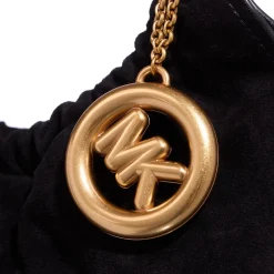 MICHAEL Michael Kors Lg Cinch Msgr Black Hobo Bag