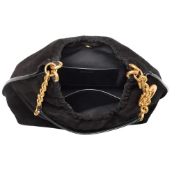 MICHAEL Michael Kors Lg Cinch Msgr Black Hobo Bag
