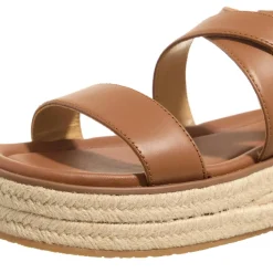 MICHAEL Michael Kors Lynn Espadrille Sandal Luggage Sandalen
