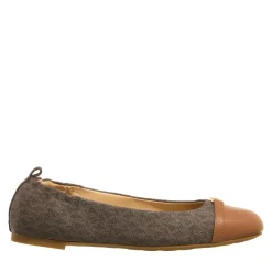 MICHAEL Michael Kors Mandy Flex Ballet Brn/Luggage Ballerinas