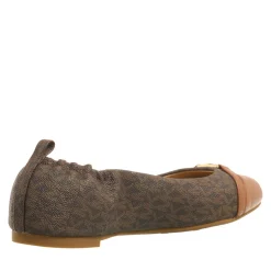 MICHAEL Michael Kors Mandy Flex Ballet Brn/Luggage Ballerinas