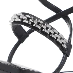 MICHAEL Michael Kors Marcia Heeled Sandal Black Sandalen