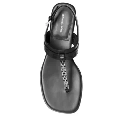 MICHAEL Michael Kors Marcia Thong Sandal Black Sandalen