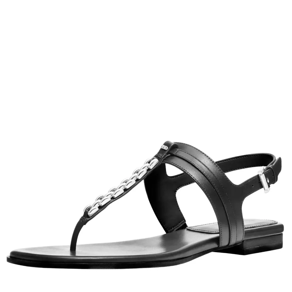 MICHAEL Michael Kors Marcia Thong Sandal Black Sandalen