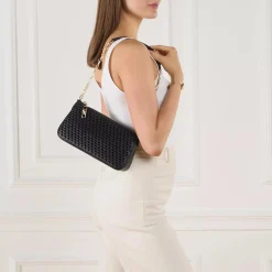 MICHAEL Michael Kors Md Chain Pouchette Black Pochette