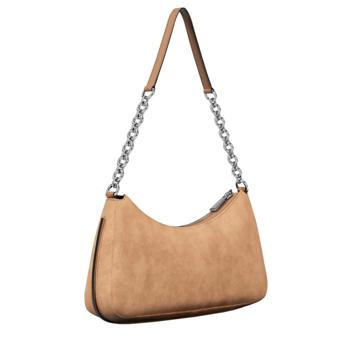 MICHAEL Michael Kors Md Chain Pouchette Peanut Schultertasche