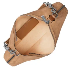 MICHAEL Michael Kors Md Chain Pouchette Peanut Schultertasche