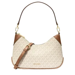 MICHAEL Michael Kors Md Conv Pouchette Xbody Vanilla/acrn Schultertasche