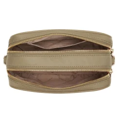 MICHAEL Michael Kors Md Dblzp Chn Camera Xbody Safari Green Camera Bag