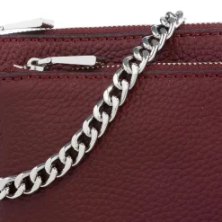 MICHAEL Michael Kors Md Pckt Conv Xbody Oxblood Crossbody Bag