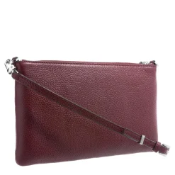 MICHAEL Michael Kors Md Pckt Conv Xbody Oxblood Crossbody Bag