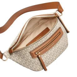 MICHAEL Michael Kors Md Sling Msgr Vanilla/acrn Crossbody Bag