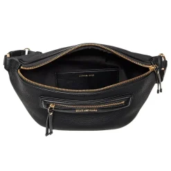 MICHAEL Michael Kors Md Sling Msgr Black Crossbody Bag