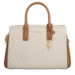 MICHAEL Michael Kors Michael Kors Laila Md Satchel Vanilla/acrn Tote
